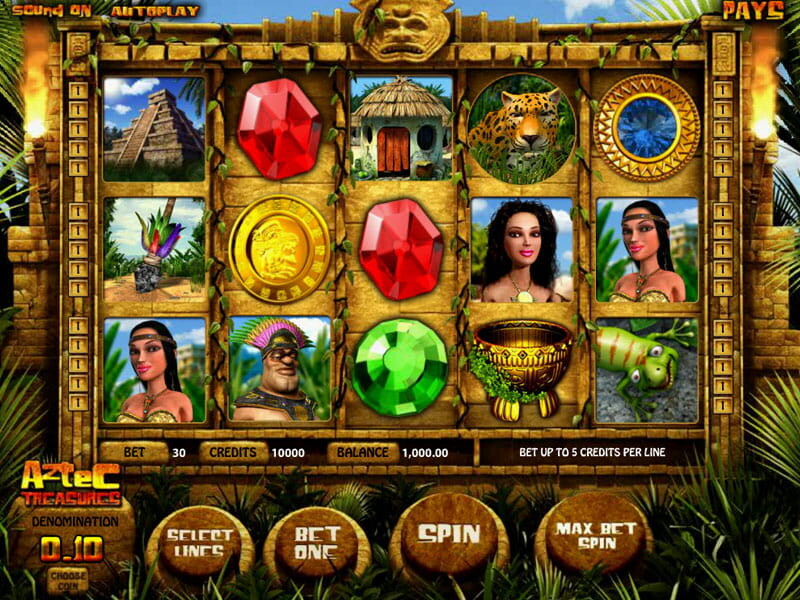 Experience The Best Real Cash Aztec Treasures Slot In Canada 2024