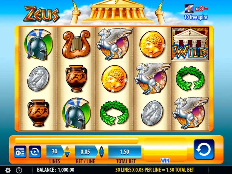 Experience The Best Real Cash Zeus Slot In Canada 2024